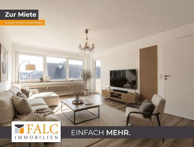 Renoviertes Wohnen mit Balkon und zwei Schlafzimmern