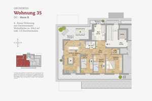 Dachgeschosswohnung mit großer Dachterrasse und moderner Ausstattung – Dresden – Vorschaubild 8