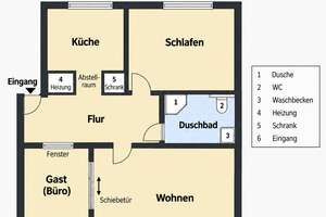 3-Zimmer-Wohnung im 2. Obergeschoss in Köln – 50670 Altstadt/Nord, Köln – Vorschaubild 11
