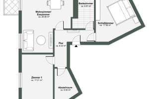 Modernes Wohnen im Grünen: Stilvolle 3-Zimmer-Wohnung mit Balkon in Berlin-Pankow – Die vollständige Adresse der Immobilie erhältst du vom Anbieter., 13127 Französisch Buchholz, Berlin – Vorschaubild 16