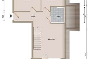 Helle Dachgeschoßmaisonettewohnung mit Pkw-Stellplatz in Harpen – Händelstr. 6a, 44805 Harpen/Rosenberg, Bochum – Vorschaubild 14