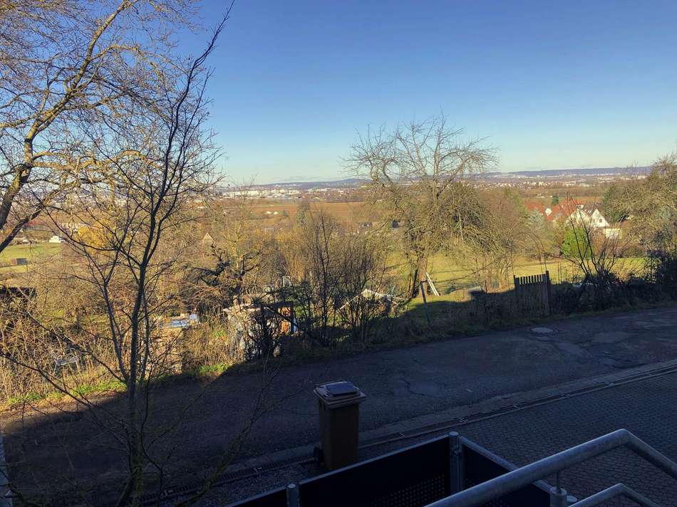 Blick auf Filderebene