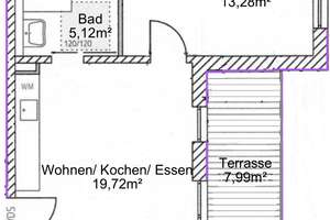München-Obermenzing - Topp schicke 2-Zimmer-Wohnung mit Balkon – Schöppingstr. 12, 81247 Obermenzing, München – Vorschaubild 7