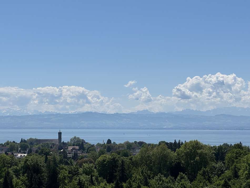 Ausblick vom Balkon