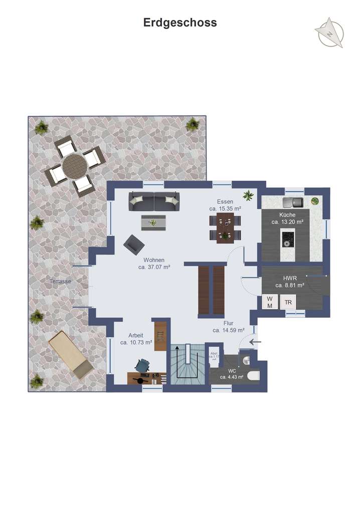 Grundriss Erdgeschoss