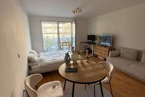 Helle 1-Zimmer-Wohnung mit Balkon | Neubau | Obersendling