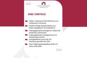 Erstbezug in Rissen: Modernes Stadthaus mit Garten & Dachterrasse – Die vollständige Adresse der Immobilie erhältst du vom Anbieter., 22559 Rissen, Hamburg – Vorschaubild 2