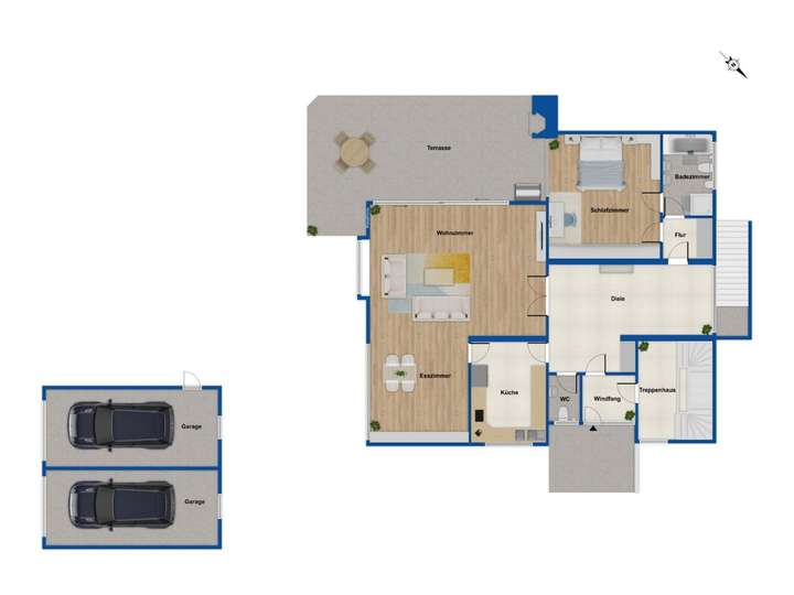 Grundriss Erdgeschoss