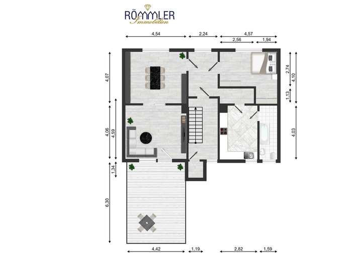 Grundriss Obergeschoss