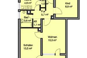 Charmante 3-Zimmer-Wohnung im Hochparterre in Sündersbühl – Gernotstr. 50, 90439 St. Leonhard, Nürnberg – Vorschaubild 13