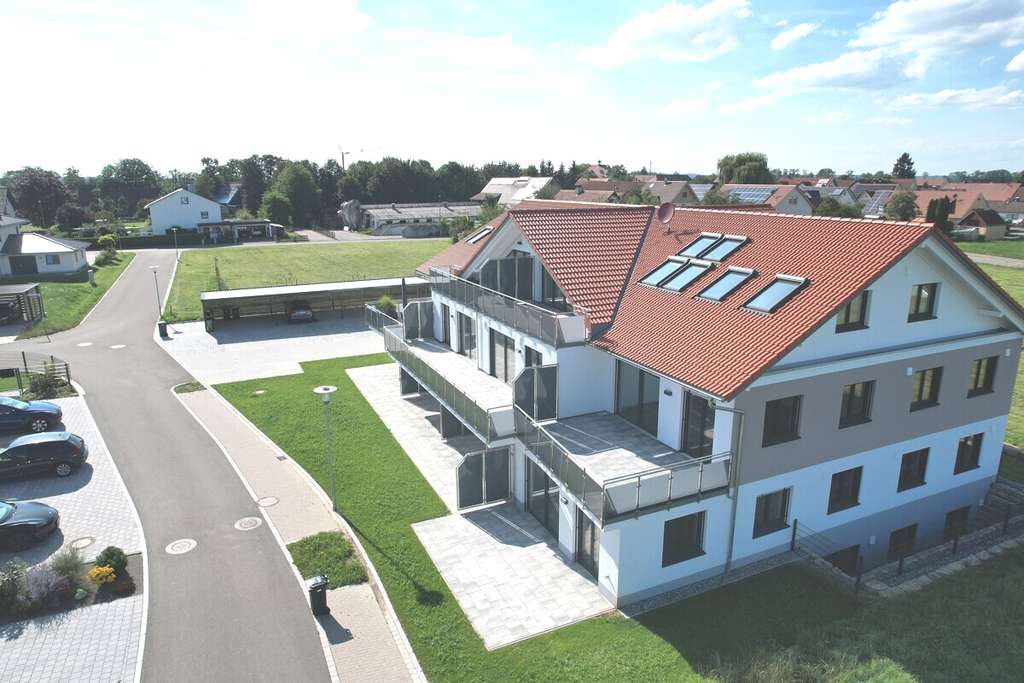 Immobilie in Fellheim - *** 3-Zimmer-Wohnung mit Gartenanteil - Neubauwohnanlage mit 9 Einheiten in Fellheim *** - Bild 1