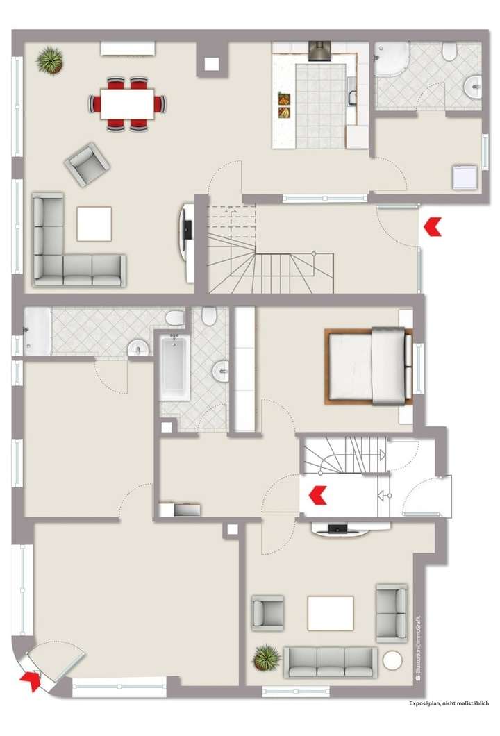 Grundriss Erdgeschoss