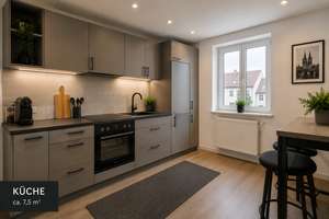 Voll möbliertes Premium WG-Zimmer | Altstadt Regensburg | WLAN inklusive – Unter den Schwibbögen 1, 93047 Innenstadt, Regensburg – Vorschaubild 3