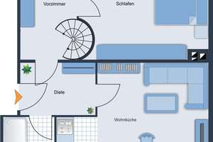 KR-Uerdingen: attraktive Maisonettewohnung am Krankenhaus mit Terrasse (freiwerdend) – Die vollständige Adresse der Immobilie erhältst du vom Anbieter., 47829 Uerdingen, Krefeld – Vorschaubild 10