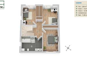 Neubau-Doppelhaushälfte mit KfW40-Energieeffizienzstandard - ideal für Familien! – Die vollständige Adresse der Immobilie erhältst du vom Anbieter., 94469 Deggendorf – Vorschaubild 4