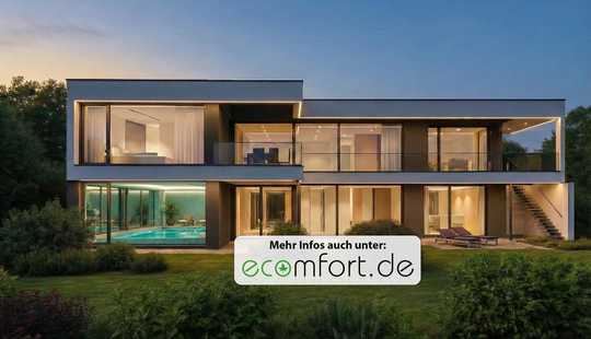 Bild von Plus-Energie-Villa* mit Weitblick + Indoorpool = unverwechselbare Ästhetik in höchtem Komfort!