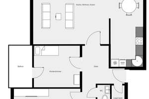 Prov.-frei! Hochw. sanierte 3-Zi.-ETW mit 2 Balkonen & 2 Stpl. in WÜ-Versbach – Die vollständige Adresse der Immobilie erhältst du vom Anbieter., 97078 Versbach, Würzburg – Vorschaubild 14