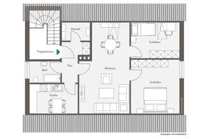 3-Zimmer-Wohnung im Dachgeschoss in München-Fürstenried – Königswieser Straße 90, 81475 Fürstenried-West, München – Vorschaubild 9