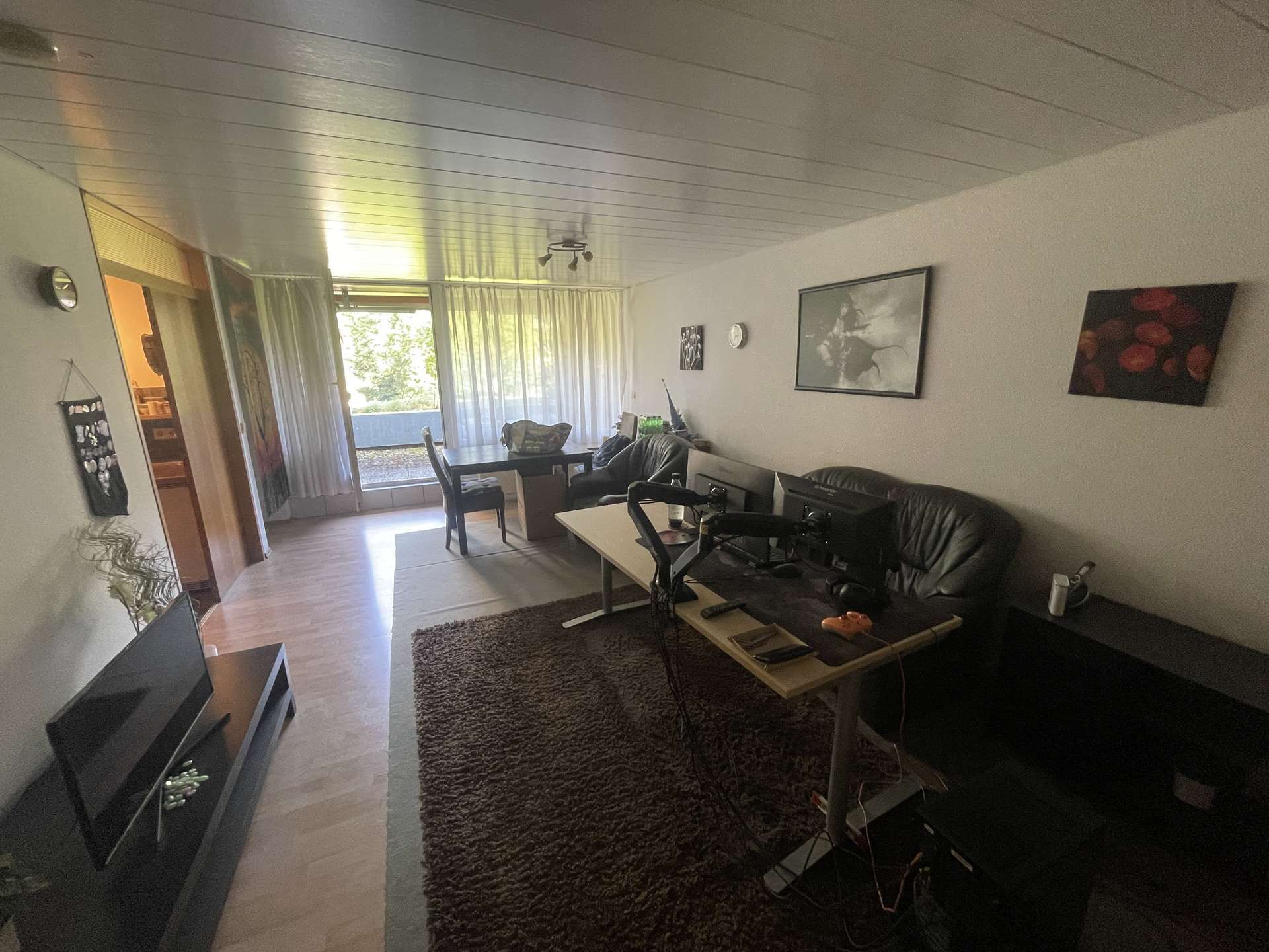 Immobilie in Bad Wildbad - 1,5 - Zi. Wohnung mit Schlafnische, Stellplatz u. Terrassen-Ausblick auf den Kurpark Bad Wildbad - Bild 9