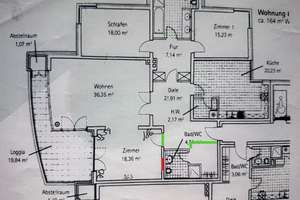 Luxuriöse 4-Zimmer-Wohnung mit Balkon - direkt am Leinpfadkanal mit Wasserzugang   – Sierichstraße 101, 22299 Winterhude, Hamburg – Vorschaubild 12