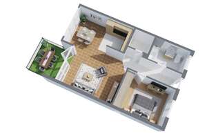 Altersgerecht Wohnen Helle 2-Zimmer-Wohnung mit Balkon,  Aufzug und Stellplatz – Antonie-Werr-Straße 4, 97082 Zellerau, Würzburg – Vorschaubild 12
