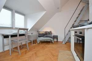 Exklusive Maisonette Wohnung (25qm) mit Reinigungsservice in Stuttgart West – Die vollständige Adresse der Immobilie erhältst du vom Anbieter., 70197 Feuersee, Stuttgart – Vorschaubild 2