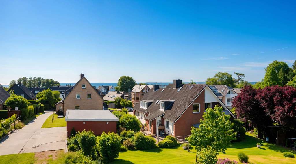 Immobilie in Scharbeutz - ggf. Meerblick | Neubau-Doppelhaushälfte in Toplage – nur 300 m zur Ostsee - Bild 0