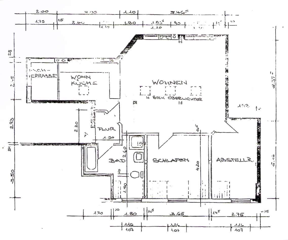Über den Dächern Harvestehudes, Hamburg – Bild 1