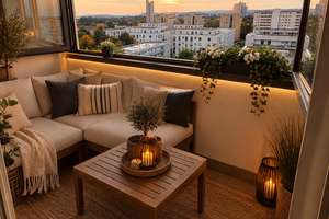 Helle 3-Zimmer-Wohnung mit Fernblick, Loggia und Energieeffizienzklasse A in Stuttgart-Fasanenhof