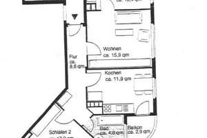 Exklusive 3-Zimmer-Wohnung mit Balkon und EBK in Köln – Eifelstraße 2, 50677 Neustadt/Süd, Köln – Vorschaubild 16