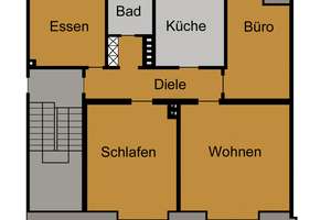 Propsteistraße - Gemütliche Dachgeschosswohnung – Die vollständige Adresse der Immobilie erhältst du vom Anbieter., 48145 Mauritz-Mitte, Münster – Vorschaubild 2