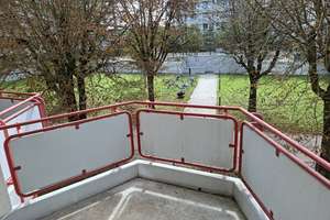 NH. MAN /LTU  HELLE, RENOVIERTE 1,5 ZI., BALKON MIT BLICK INS GRÜNE