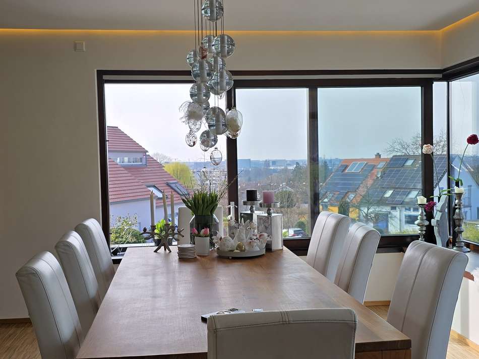 Blick vom Esstisch