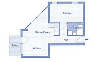 moderne 2 Zimmer Wohnung mit Balkon und TG-Stellplatz in Schwäbisch Hall – Die vollständige Adresse der Immobilie erhältst du vom Anbieter., 74523 Schwäbisch Hall – Vorschaubild 6
