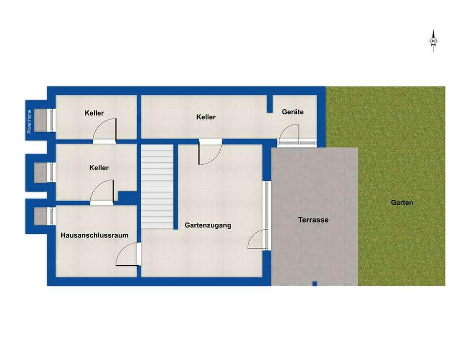 Grundriss Untergeschoss