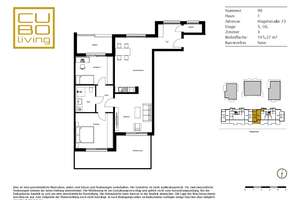Exklusive 3-Zimmer Wohnung mit 2 Terrassen – Hügelstraße 73, 64283 Mitte, Darmstadt – Vorschaubild 11