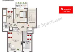 Wohnen mit vielen Vorzügen - 3 Zimmer-ETW – Die vollständige Adresse der Immobilie erhältst du vom Anbieter., 27576 Lehe, Bremerhaven – Vorschaubild 14