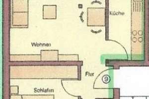 Helle, möblierte 2-Zimmer-Dachgeschosswohnung in Leipzig-Gohlis-Nord – Rückerstrasse 19, 4157 Gohlis-Mitte, Leipzig – Vorschaubild 11
