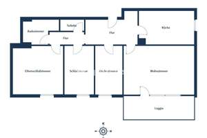 Großzügige Vier-Zimmer-Wohnung mit Loggia, Weitblick und gepflegter Wohnqualität in beliebter Lage – Die vollständige Adresse der Immobilie erhältst du vom Anbieter., 86199 Göggingen-Nordost, Augsburg – Vorschaubild 19
