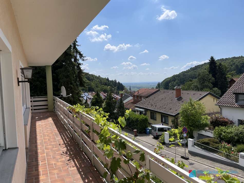 Balkon mit Blick