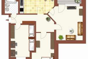 Großzügige, schöne 3-Zimmer-Dachgeschosswohnung! – Zum Stutenkerl 19, 49090 Eversburg, Osnabrück – Vorschaubild 2