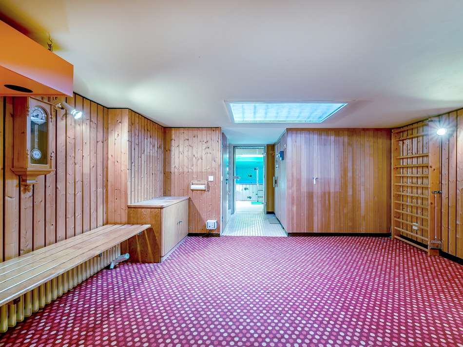 Sauna im UG
