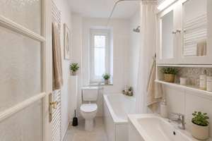 Ohne Provision - Nette & gepflegte 3 Zimmer Wohnung, Balkon, Bad mit Fenster, Kellerabteil – Lautensackstraße 17, 80687 Friedenheim, München – Vorschaubild 3