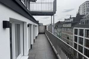Exklusive Maisonette-Wohnung (3 Zimmer) mit Balkon & Klimaanlage & Küche – Erstbezug – Klosterstraße 58b, 40211 Stadtmitte, Düsseldorf – Vorschaubild 9
