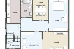Charmante Doppelhaushälfte mit Potenzial – Die vollständige Adresse der Immobilie erhältst du vom Anbieter., 4157 Gohlis-Nord, Leipzig – Vorschaubild 11