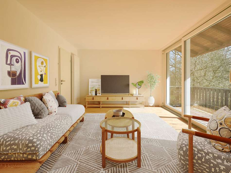 Wohnzimmer (Visualisierung)