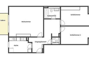 Mitten in der City mit Komfort und kurzen Wegen – charmante ETW mit Balkon & Tiefgarage in Offenbach – 63065 Hochschule für Gestaltung, Offenbach am Main – Vorschaubild 8