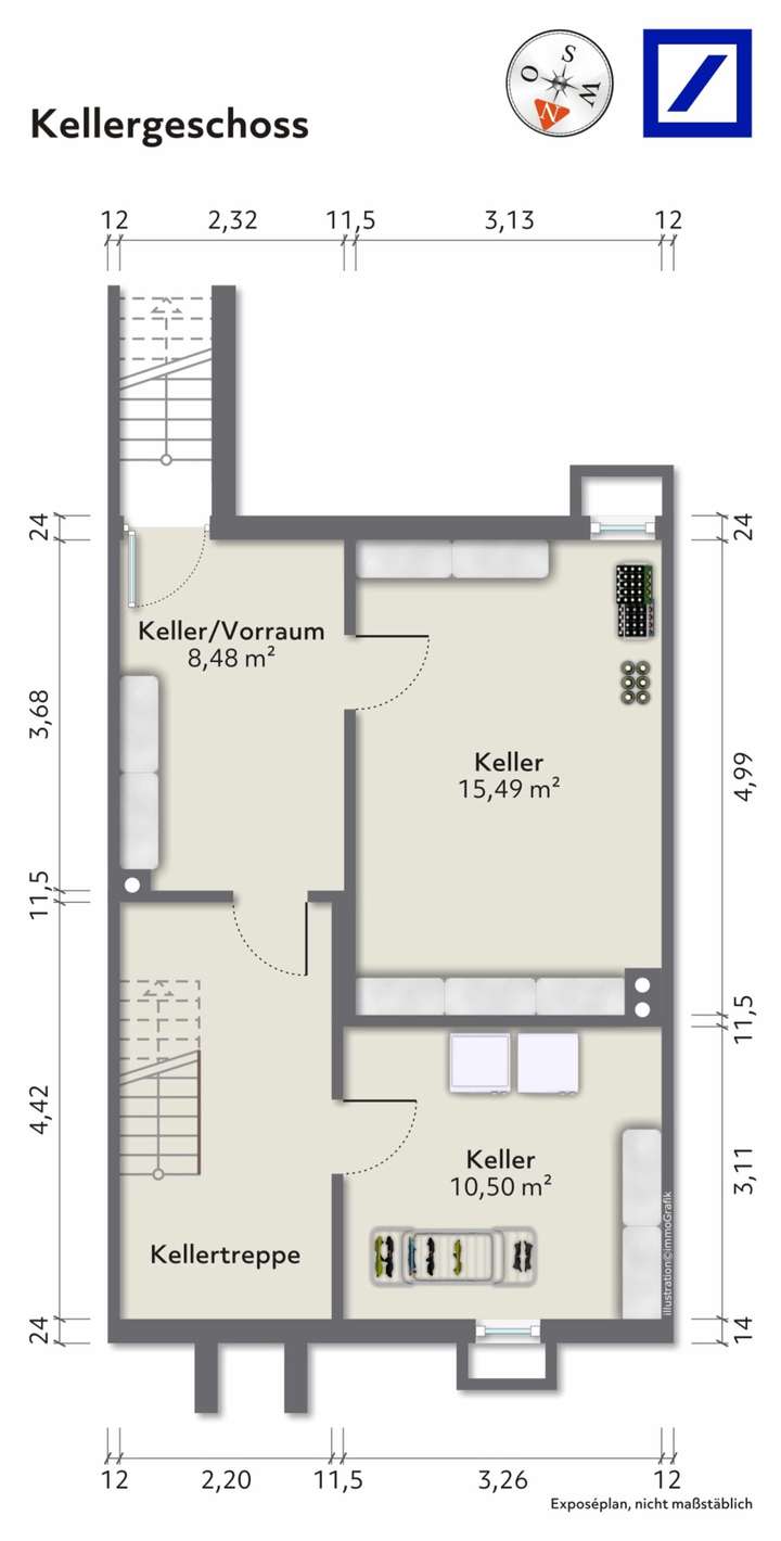 Grundriss Kellergeschoss