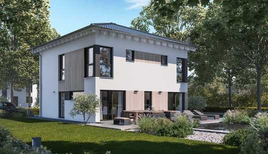 Bild von Stadtvilla am Feldrand