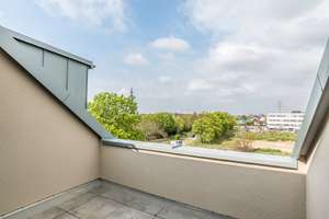5-ZW Penthouse Charakter, gr. Dachterrasse, Parkett, Aufzug, Einbauküche – Robert-Funari-Straße 26, 68309 Käfertal, Mannheim – Vorschaubild 5